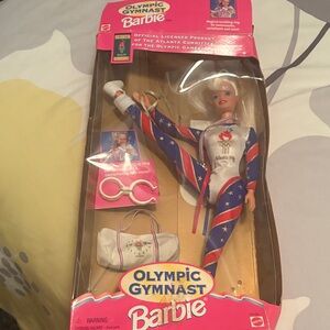 Barbie Gymnast Doll with Patriotic Outfit